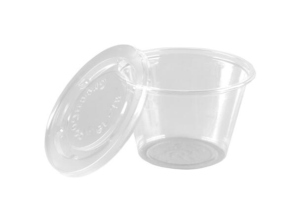 Lokk til dressingbeger DUNI 60ml (250) 